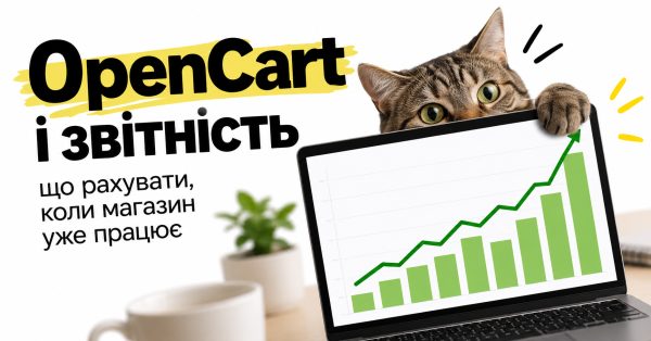 OpenCart і звітність: що рахувати, коли магазин уже працює