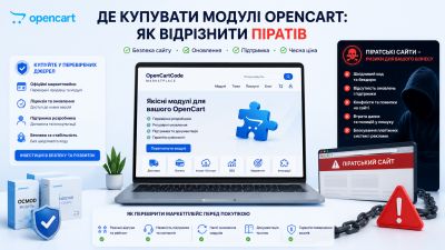 Where to buy OpenCart modules: how to distinguish pirates