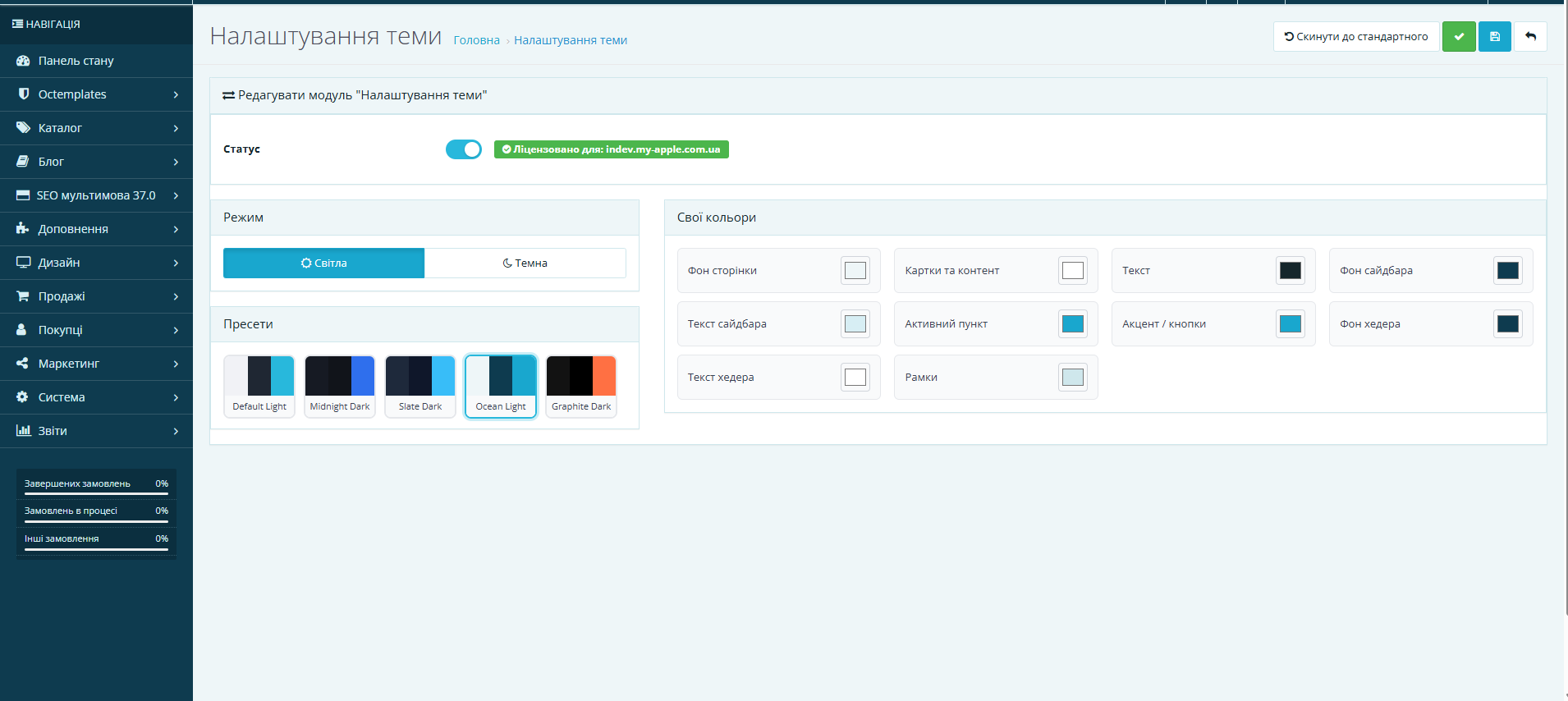Theme Customizer - 4
