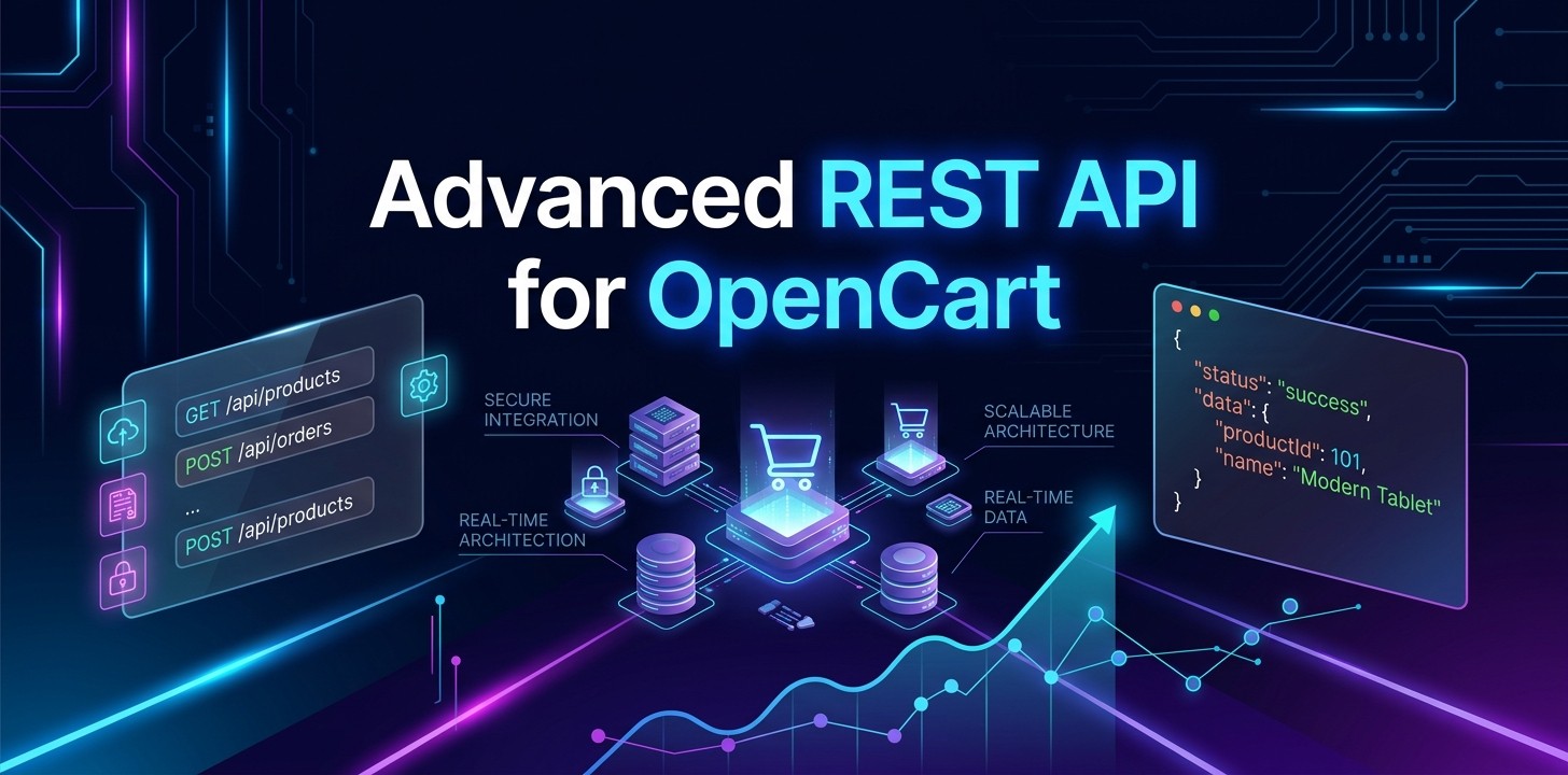 Advanced REST API для OpenCart + openapi.json, Postman collection, environment