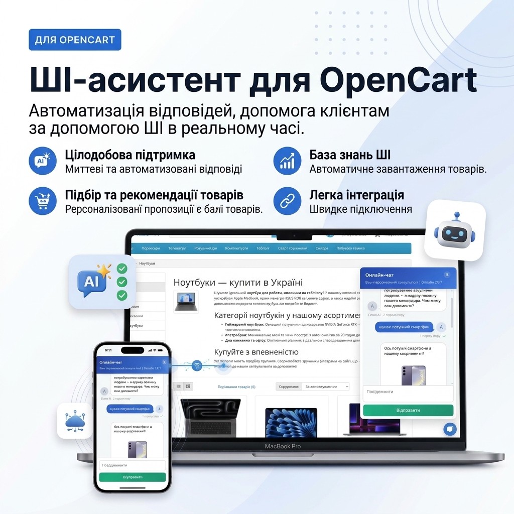 Чат + AI консультант онлайн