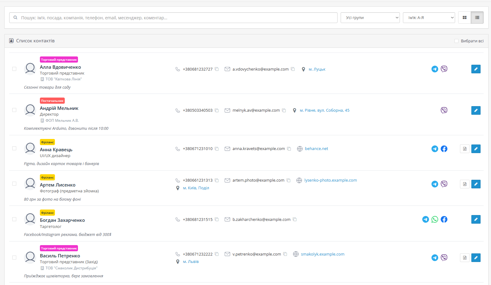 Contact Book for OpenCart 3.x - 2