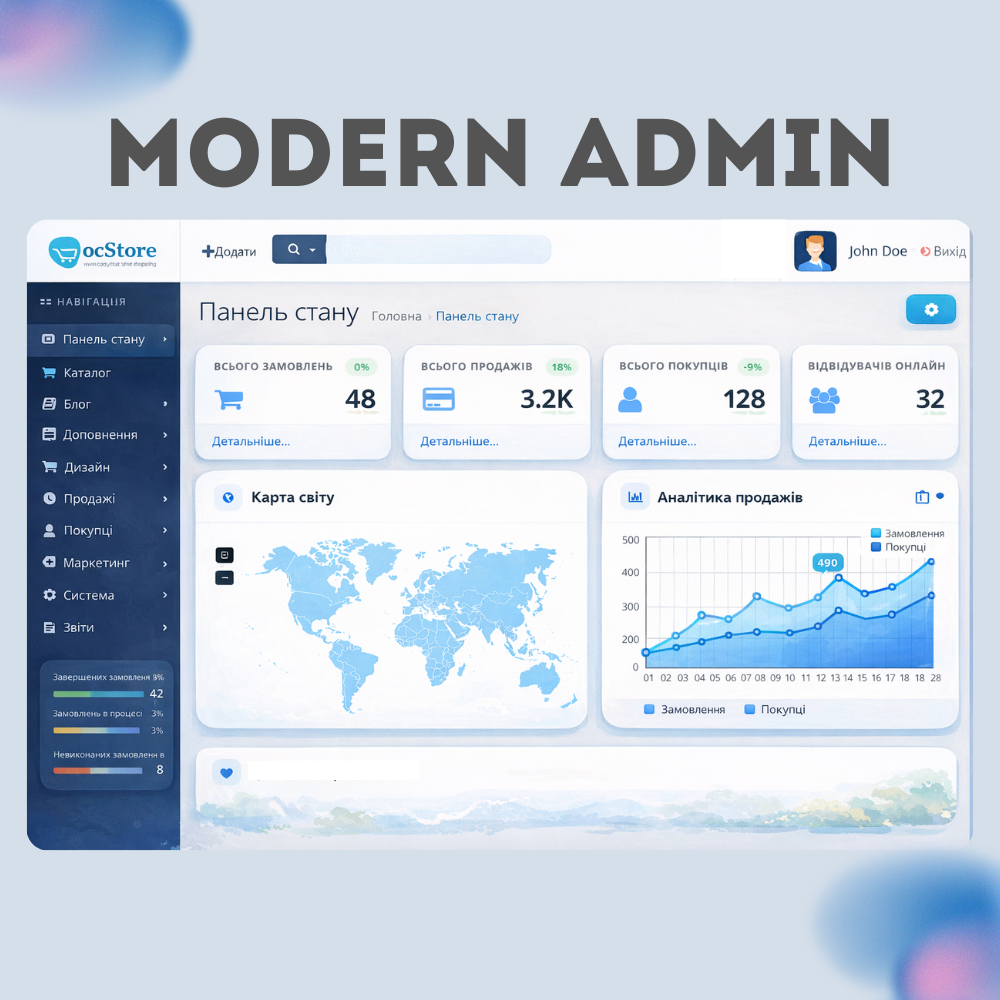 [FREE] Modern Admin Theme