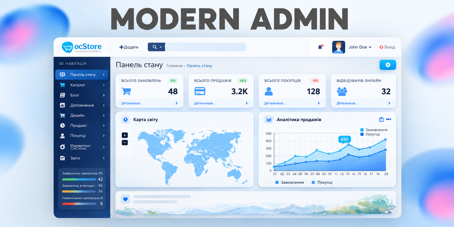 [FREE] Modern Admin Theme