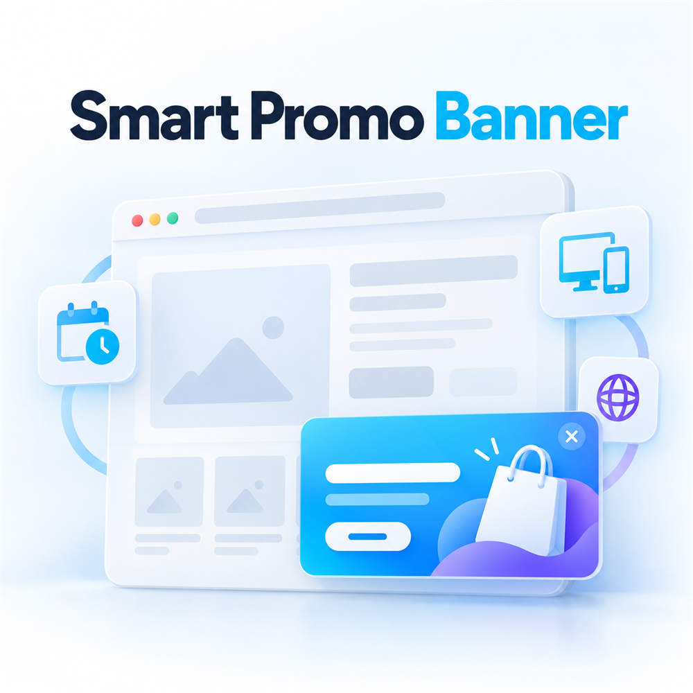 Smart Promo Banner - гнучкий модуль баннера для OpenCart 3
