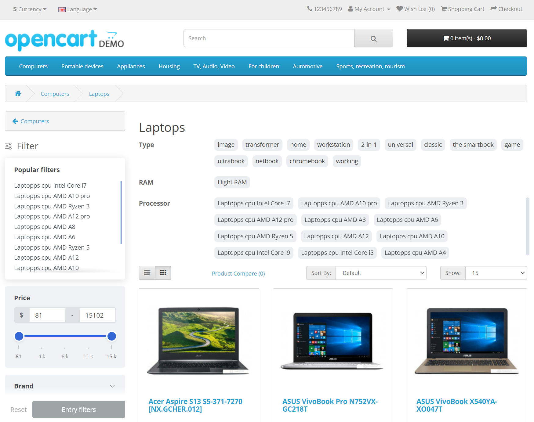 OCFilter - Фільтр за атрибутами, брендами, ціною та інше - 2