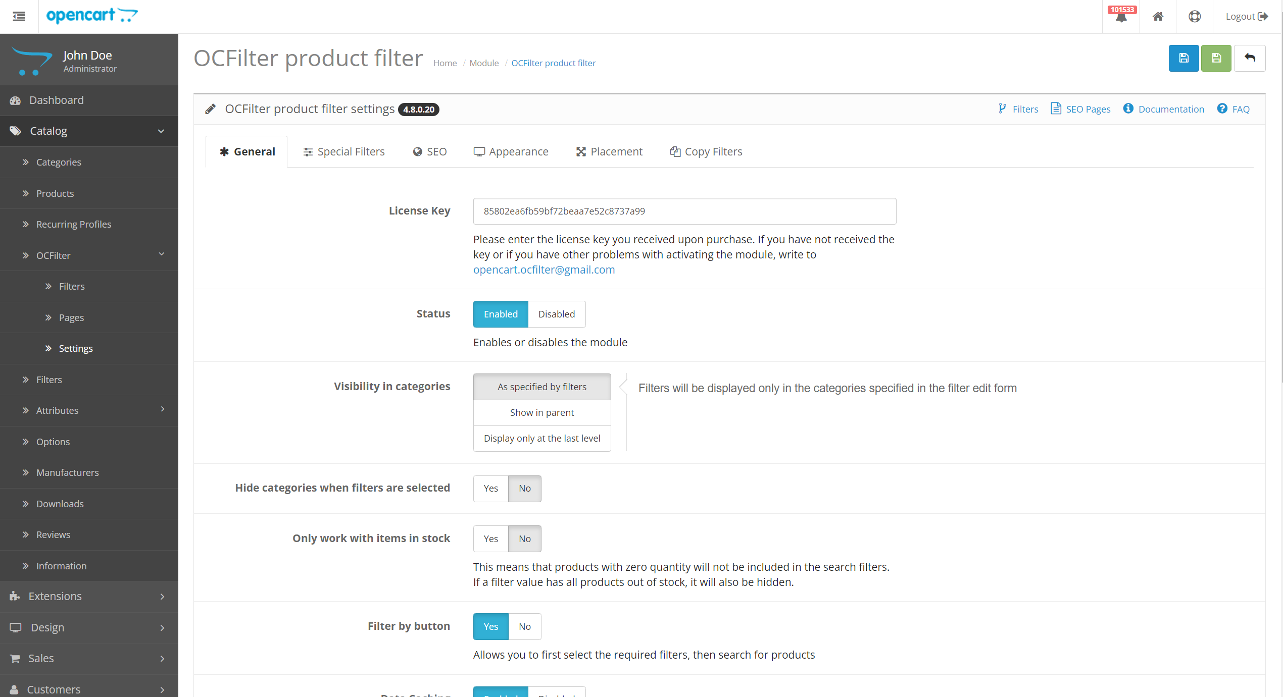 OCFilter - Фільтр за атрибутами, брендами, ціною та інше - 6