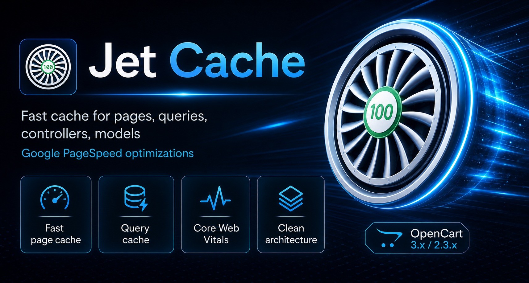Jet Cache - caching, pagespeed, optimization, SEO