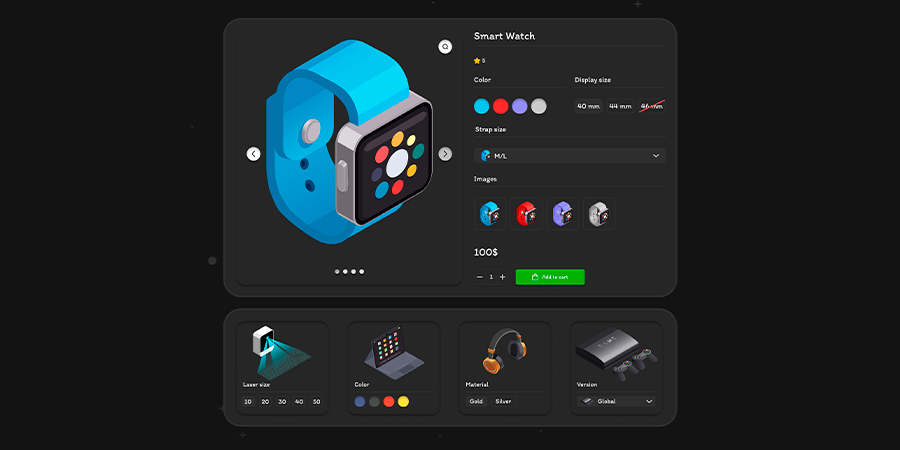 OAP PRO - MULTI AJAX опції як окремі товари з автоматичним зв'язуванням