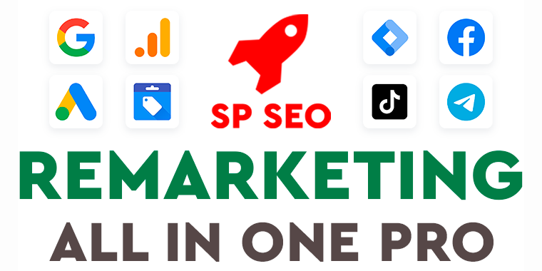 SP SEO Remarketing All In One Pro 2.3.x - 3.x Google Analytics 4, Google ADS, Facebook, TikTok,XML  Feed, eSputnik, Snapchat, Microsoft ADS